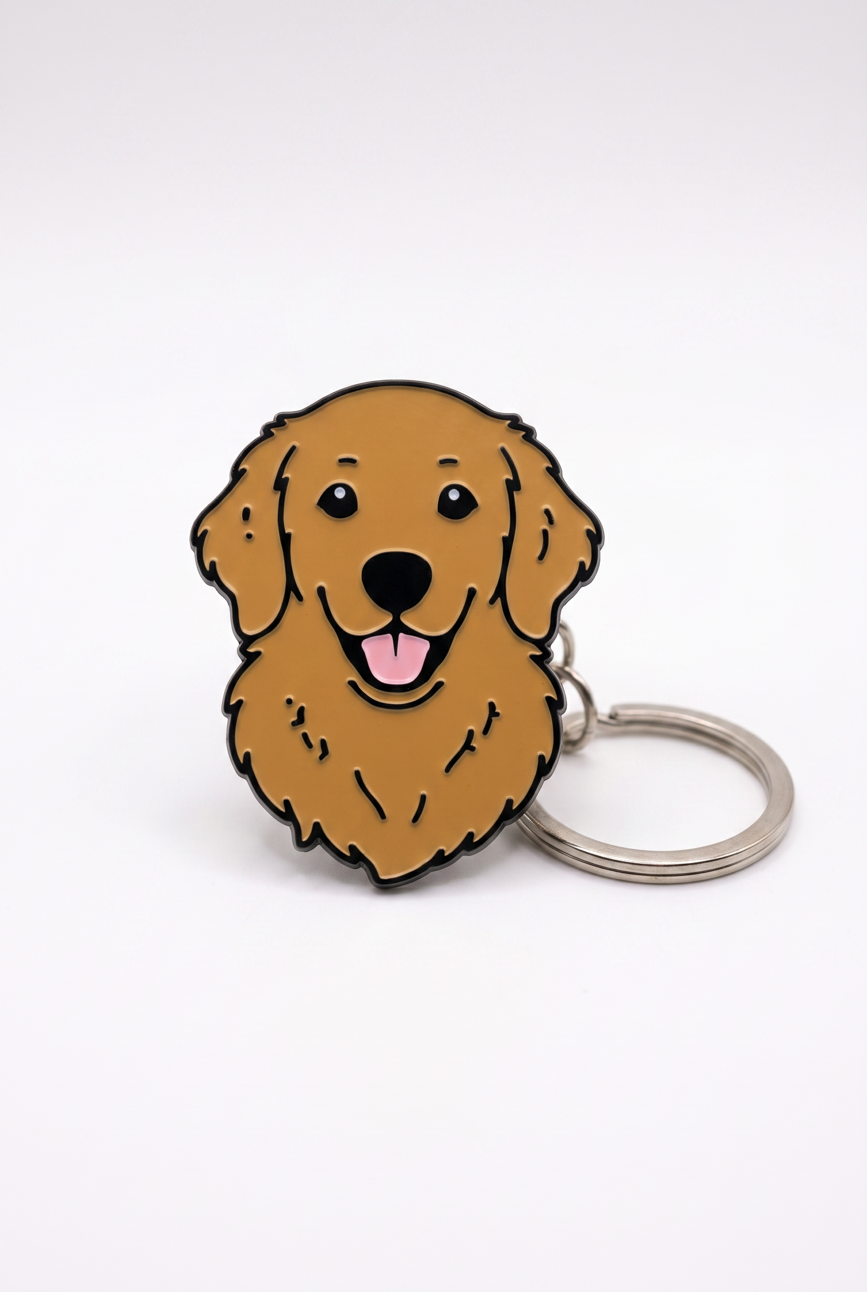 Golden Retriever Figürlü Açacaklı Anahtarlık