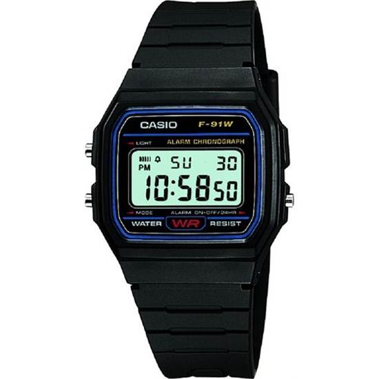CASIO F-91W-1DG Erkek Kol Saati