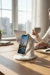 Goril Figürlü Telefon Standı