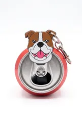 Bulldog Figürlü Açacaklı Anahtarlık