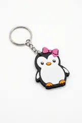 Penguen Figürlü Açacaklı Anahtarlık