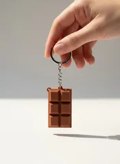 Çikolata Barı Figürlü Anahtarlık